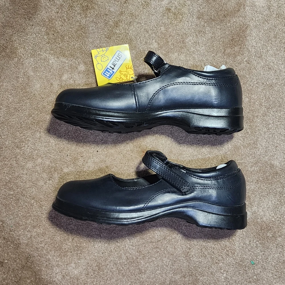 Payless Smart Fit Mary Jane Black Kids Shoes Sz 2